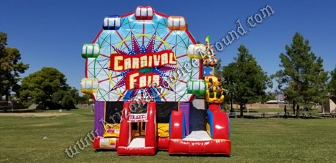Carnival Fair Bounce House Rental Phoenix Arizona